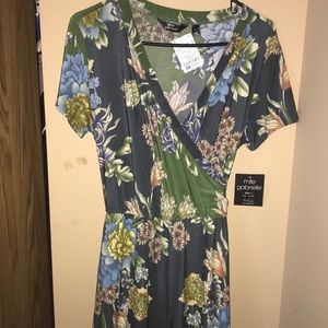 Floral Green Jumpsuit